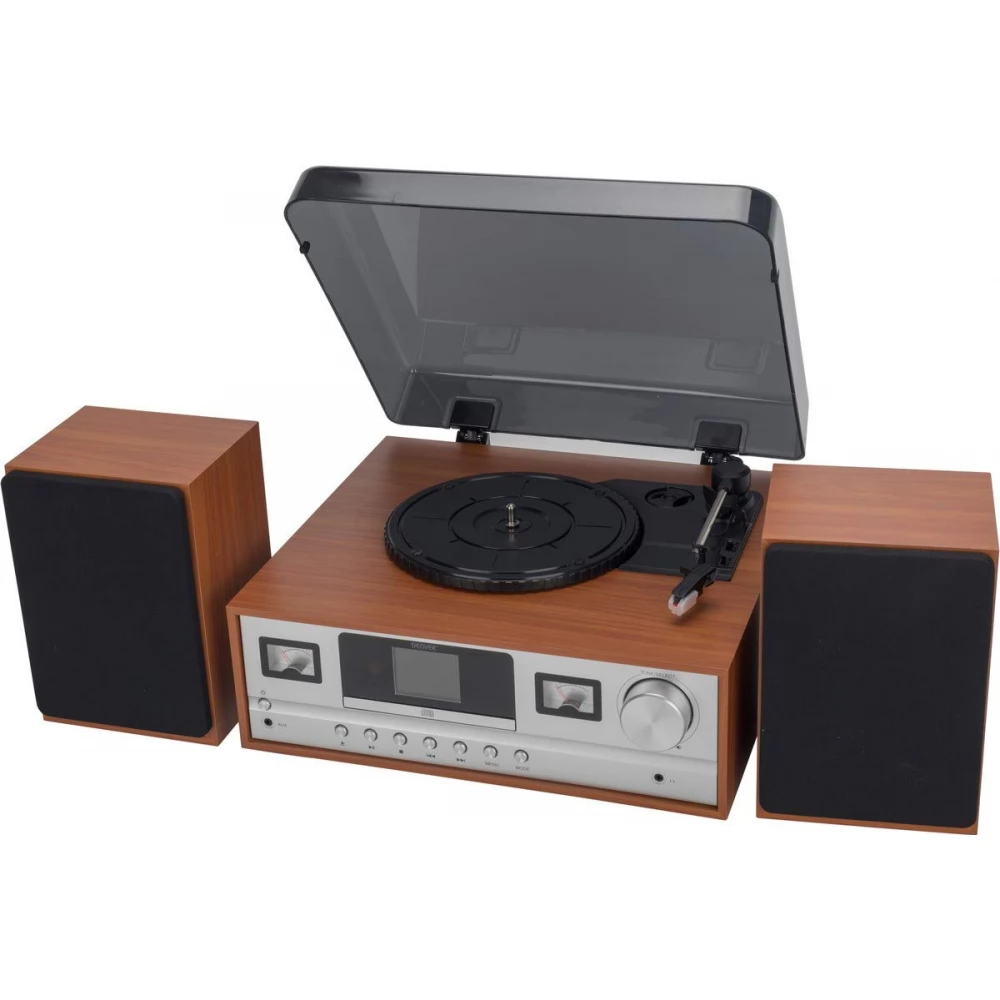 DENVER MRD-52 turntable Light Wood - iPoncomp.com