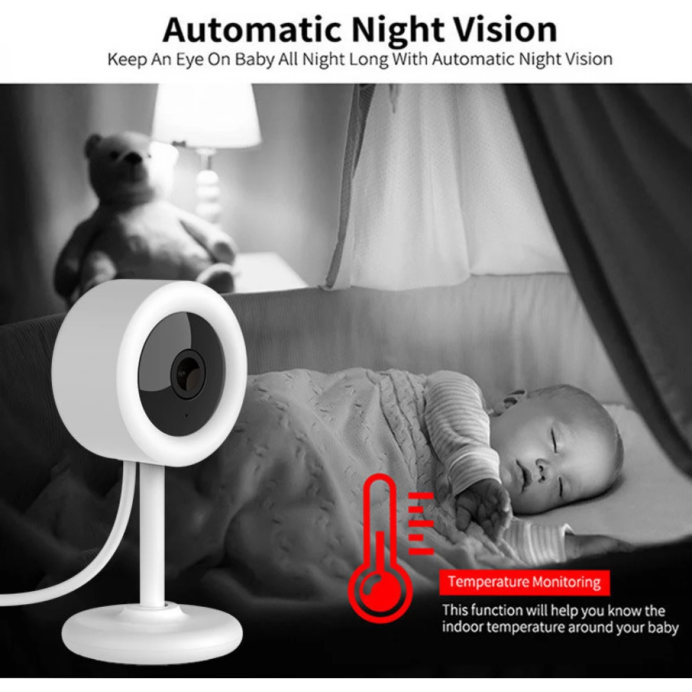 KIDSAFE Reindeer Wifi camera baby monitor blue - iPoncomp.com