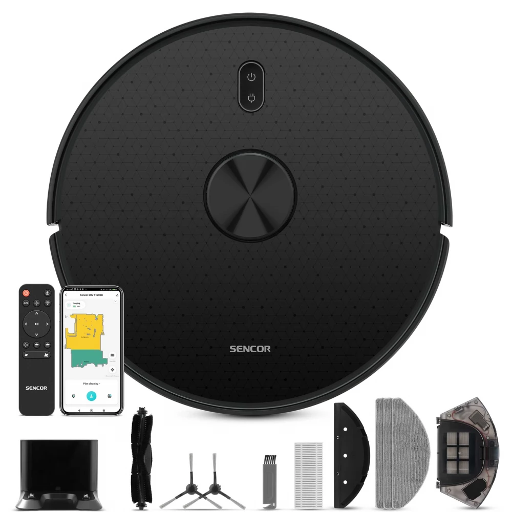 SENCOR SRV 9120BK robot Vacuum Cleaner black