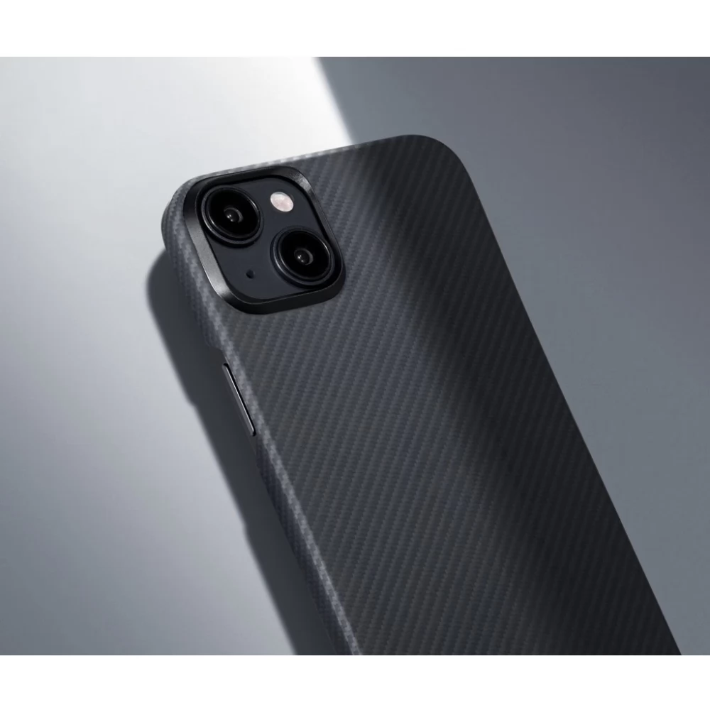 【未使用】iPhone 15 PITAKA 600D Amazon.com: Pitaka MagEZ Case 4 - Black/Grey(Twill) for