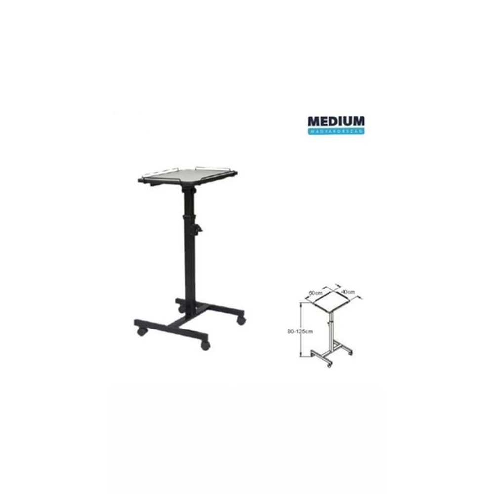 MEDIUM Rollend Fußboden Stand schwarz