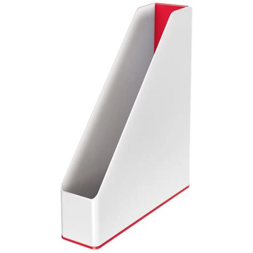 LEITZ Iratpapucs plastic 73 mm dual színhatású Wow red