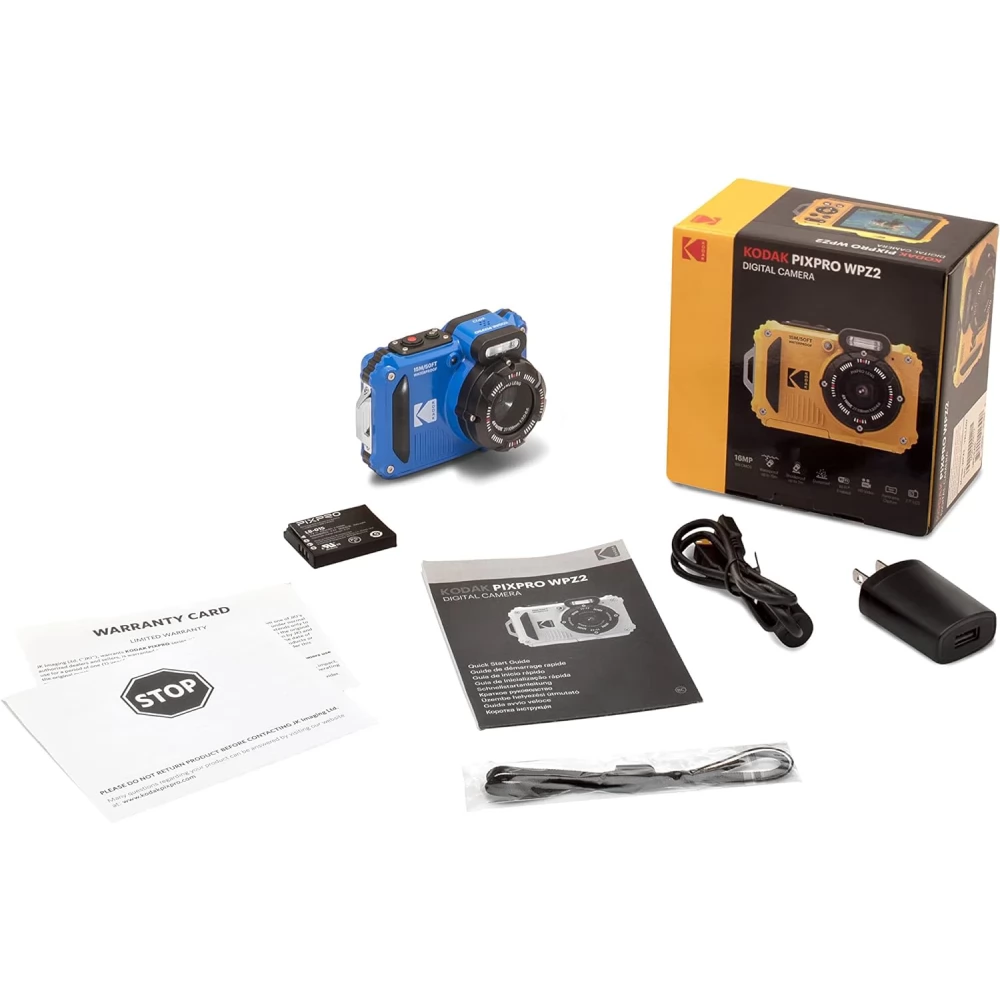 KODAK Pixpro WPZ2 vízálló/porálló/ütésálló digital camera blue +