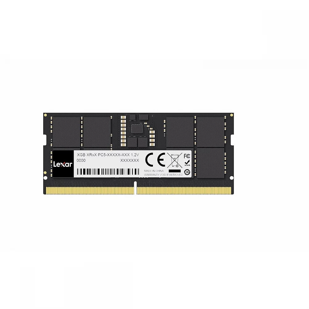 LEXAR 16GB Notebook DDR5 4800MHz CL40 LD5DS016G-B4800GSST