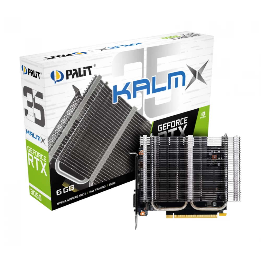 PALIT NE63050018JE-1070H GeForce RTX 3050 6GB GDDR6 KalmX PCIE