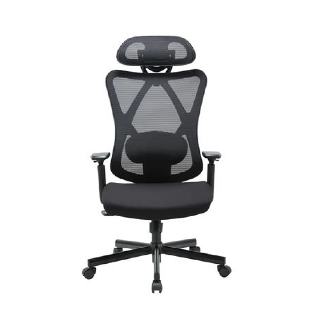 Cope clerical forgószék szövetborítás settable dőlésszögű head rest black