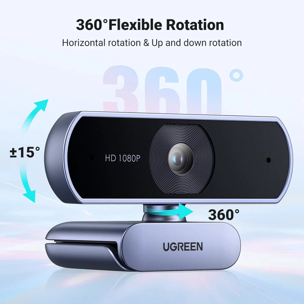 nagページ UGREEN 15728 Full HD webcamera silver - iPoncomp.com