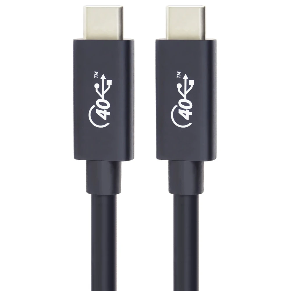 PREMIUMCORD USB 4.0 Type C Conector Negru 1m KU4CX10BK