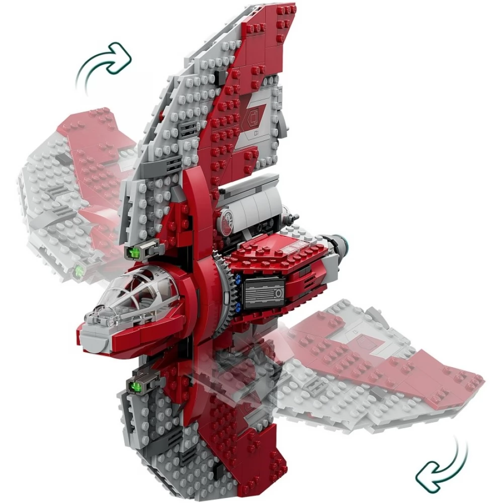 LEGO Star Wars: Ahsoka T-6 Jedi space shuttle 75362 - iPoncomp.com
