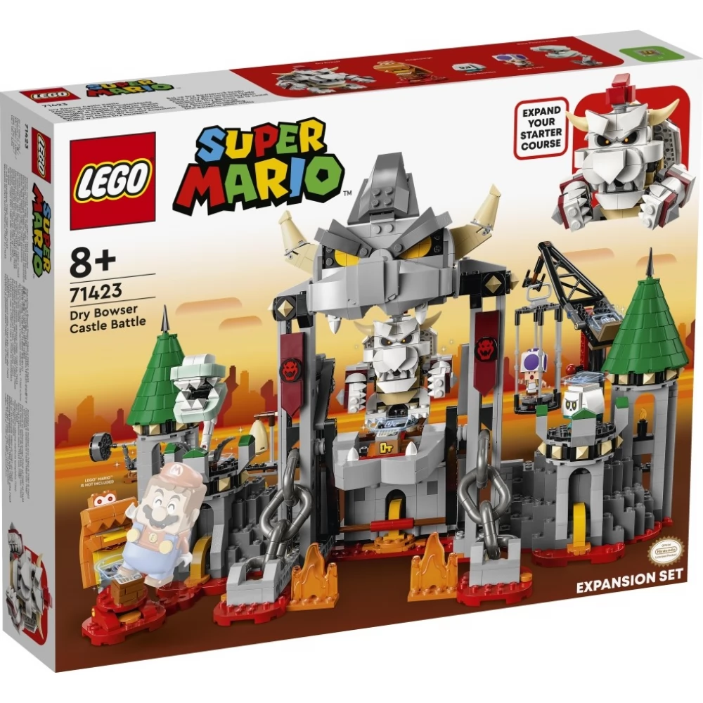 LEGO Super Mario Battle Dry Bowser kastélyában accessory set 71423
