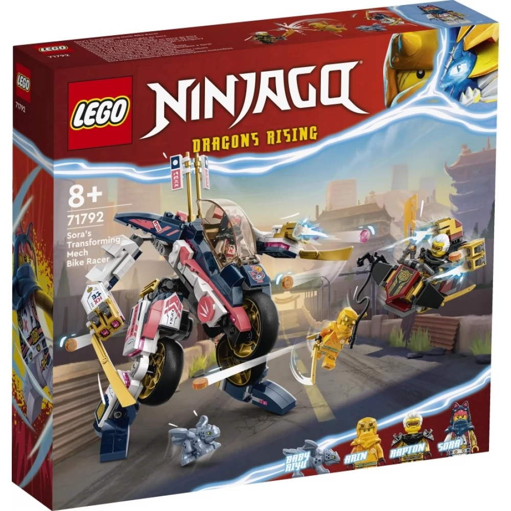 LEGO Ninjago Sora convertible robot racing bike 71792