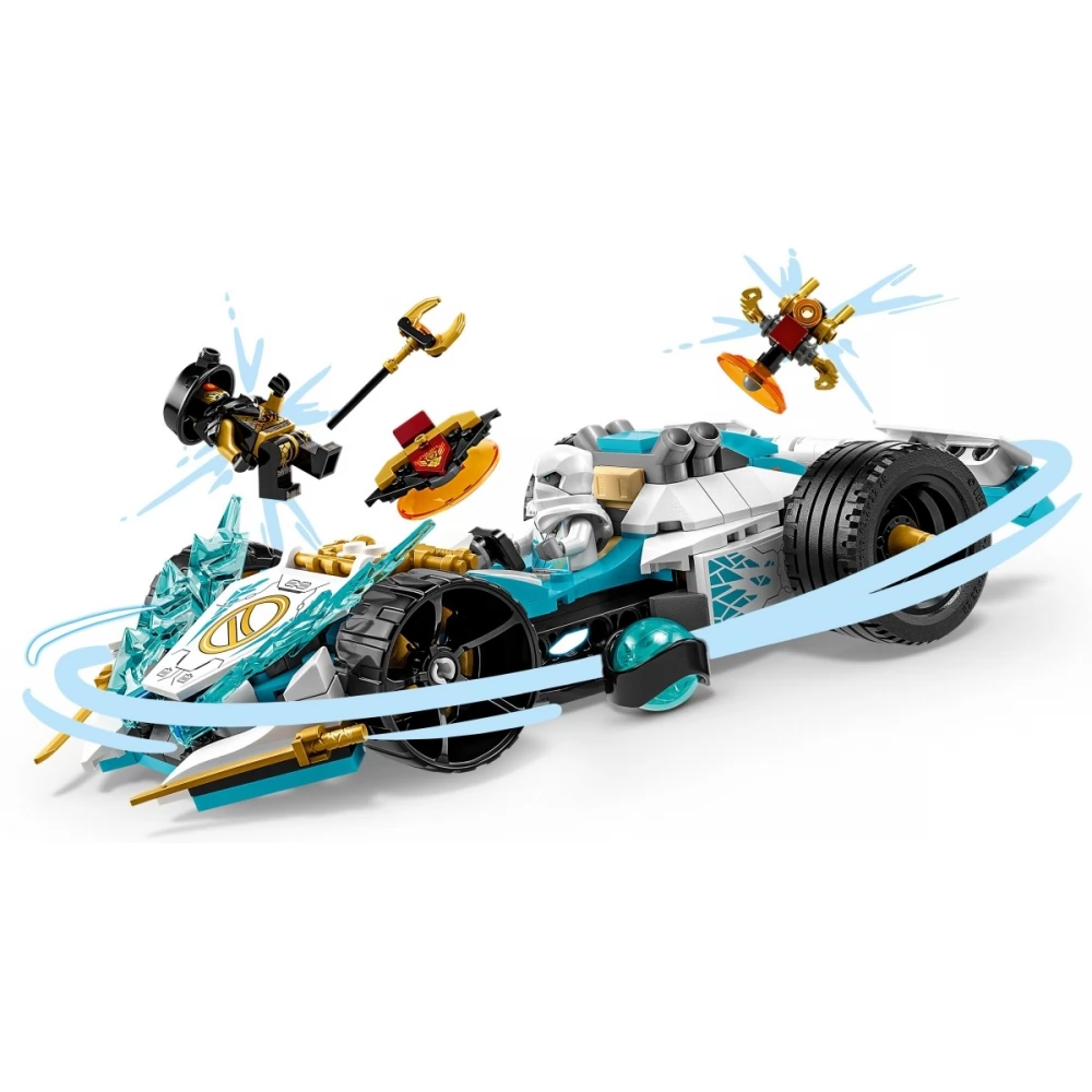 LEGO Ninjago Zane sárkányerő Spinjitzu versenyautója 71791