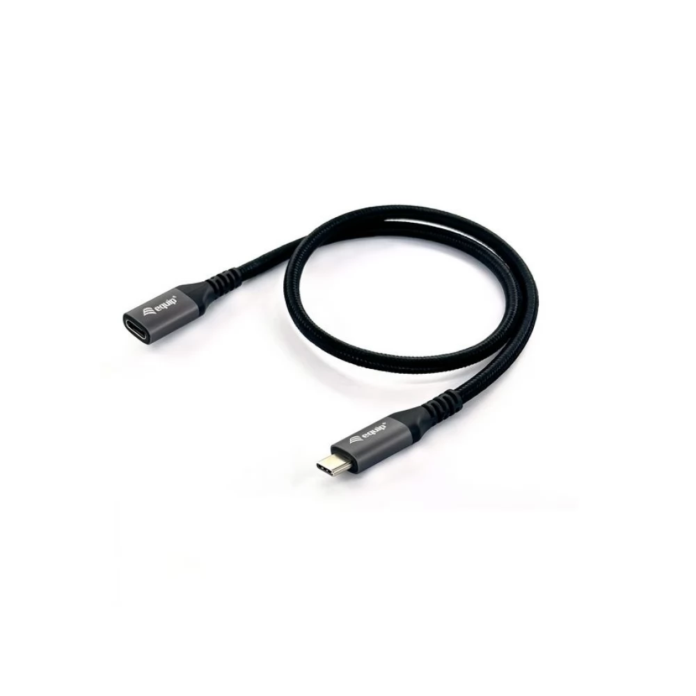EQUIP USB 3.1 Type C Hosszabbító Fekete 1m 128371