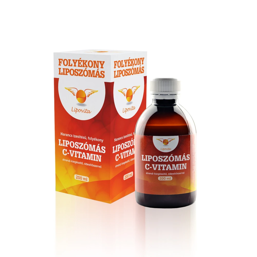 Lipovita liquid Liposomal c vitamin 200 ml - iPoncomp.com