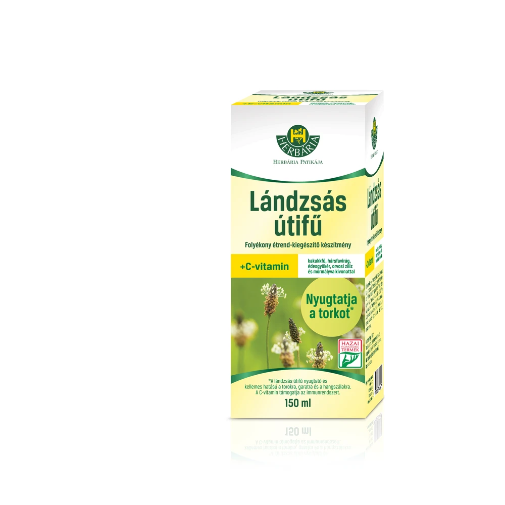 Herbária lándzsás útifű syrup 150 ml