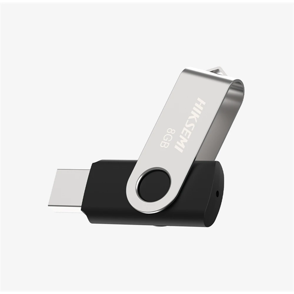 HIKVISION Rotary 16GB USB 2.0 Black-Silver