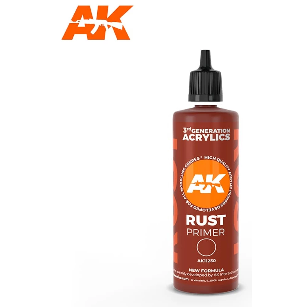 Kit AK Interactive AK11641 - Primer Modulation Rouge Allemand 3G, 4 Flacons De 17 Ml