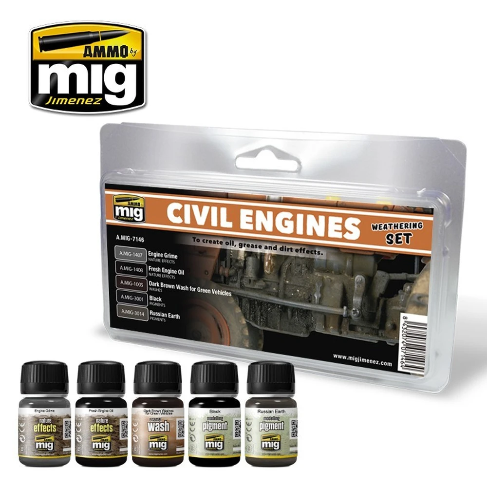 AMMO Civil Engines Weathering Set