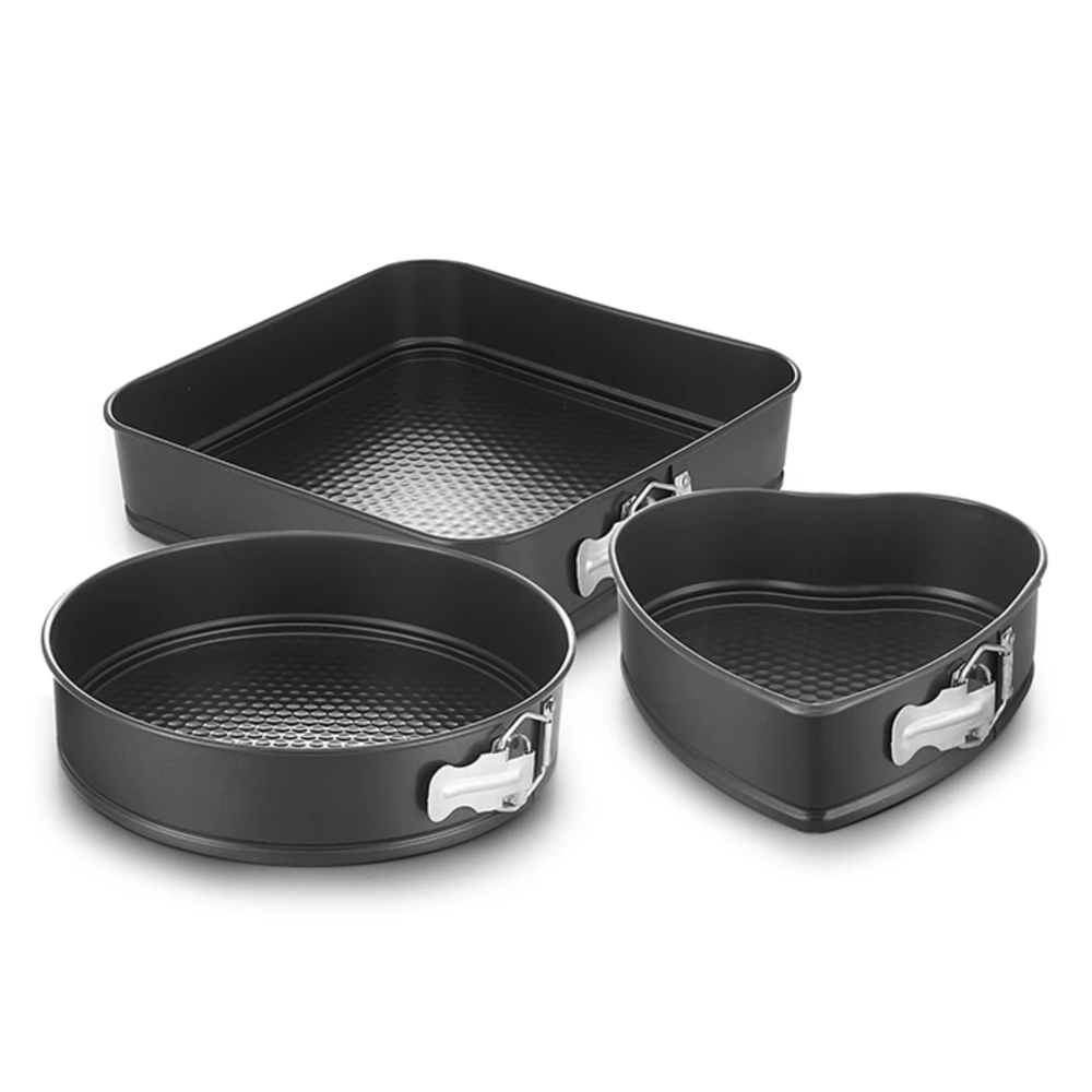 TOO KT-52-BK Kuchenform Lager 3 pcs 21/26/28cm