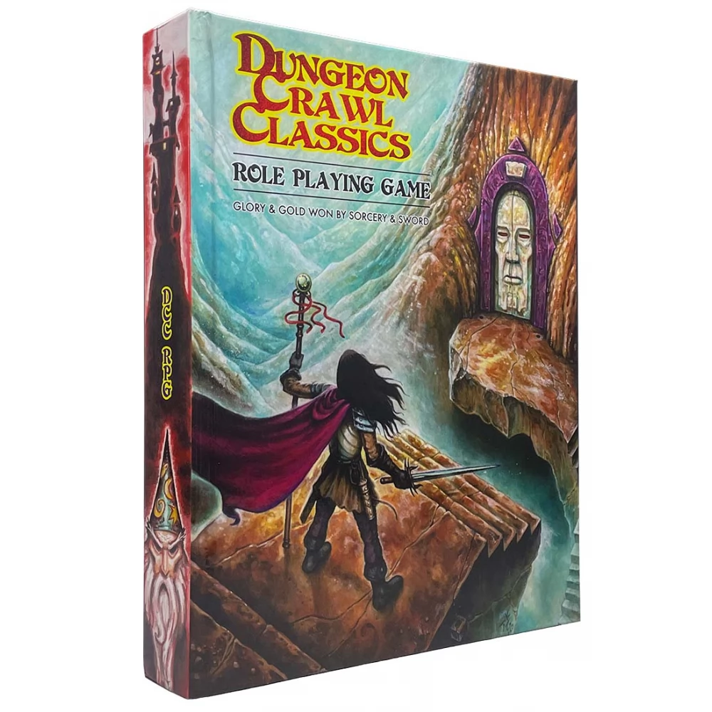 GOODMAN GAMES Dungeon Crawl Classics RPG kalandjáték szabálykönyv keménykötéses változat