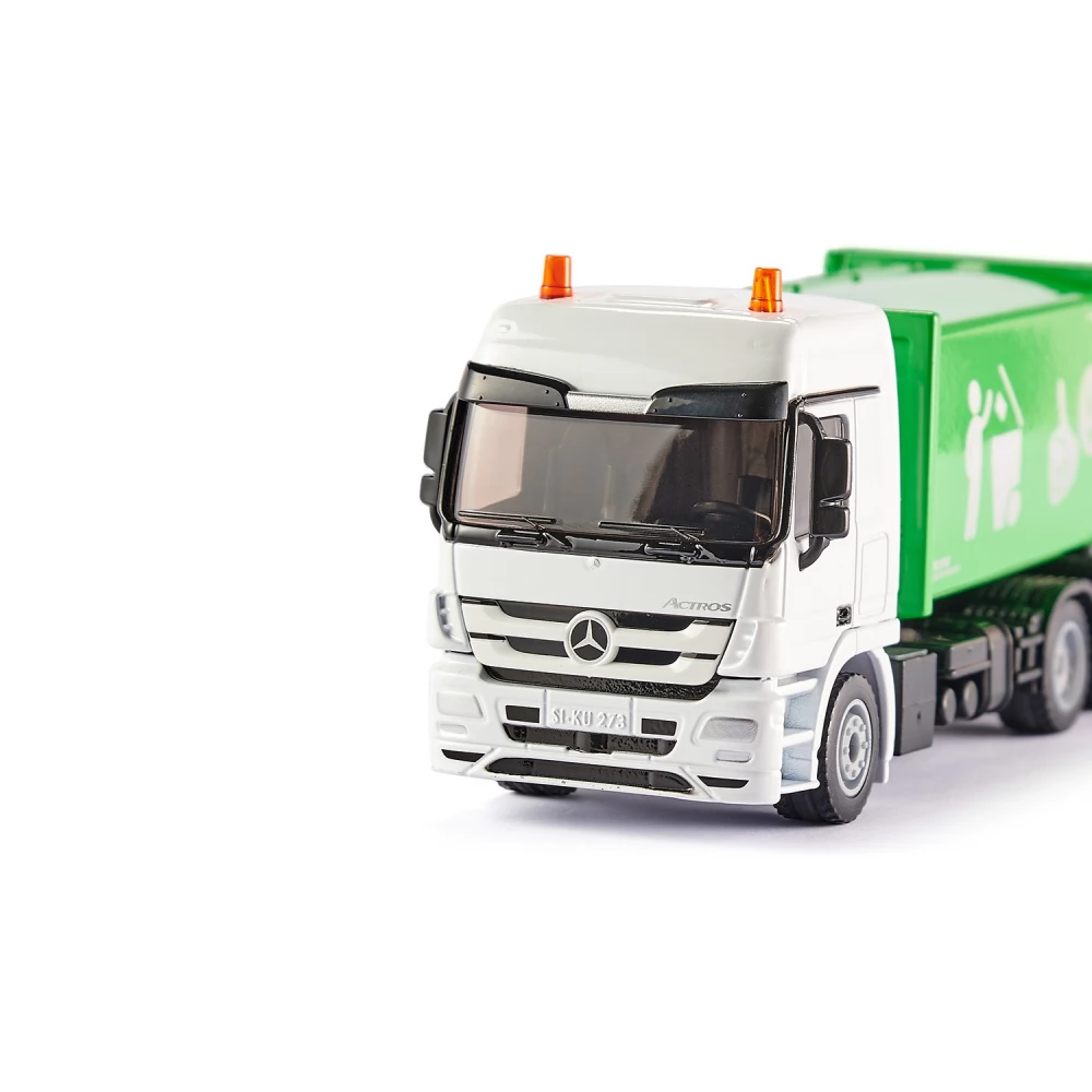 SIKU SUPER Mercedes-Benz Actros garbage truck - iPoncomp.com