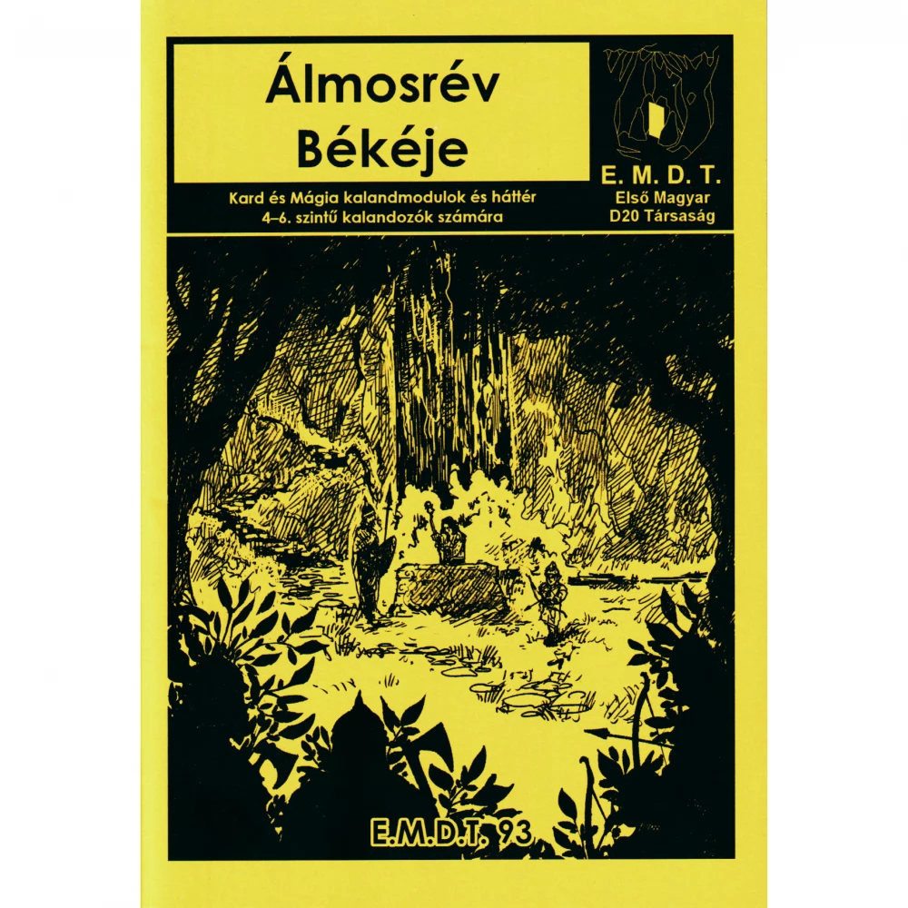 FOMALHAUT EMDT93 Álmosrév Békéje kalandjáték book