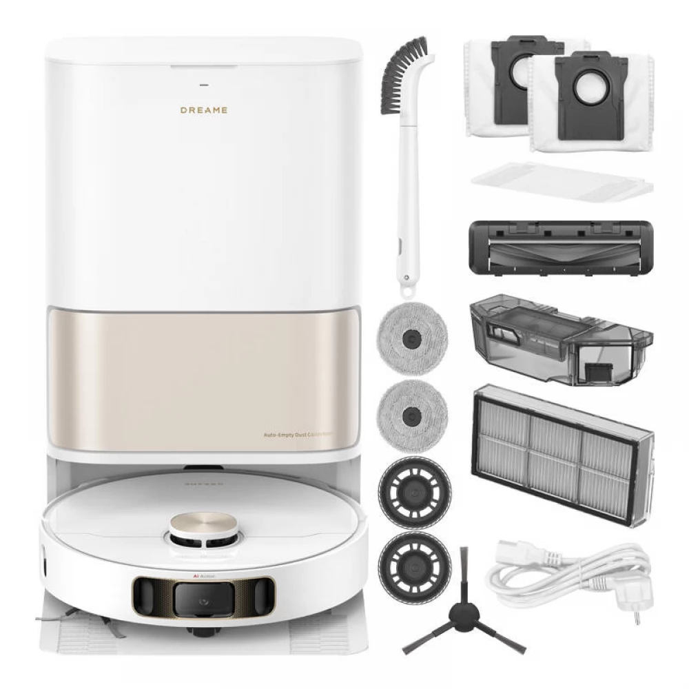 DREAME RLL82CE-2 L10s Pro Ultra robot Vacuum Cleaner white