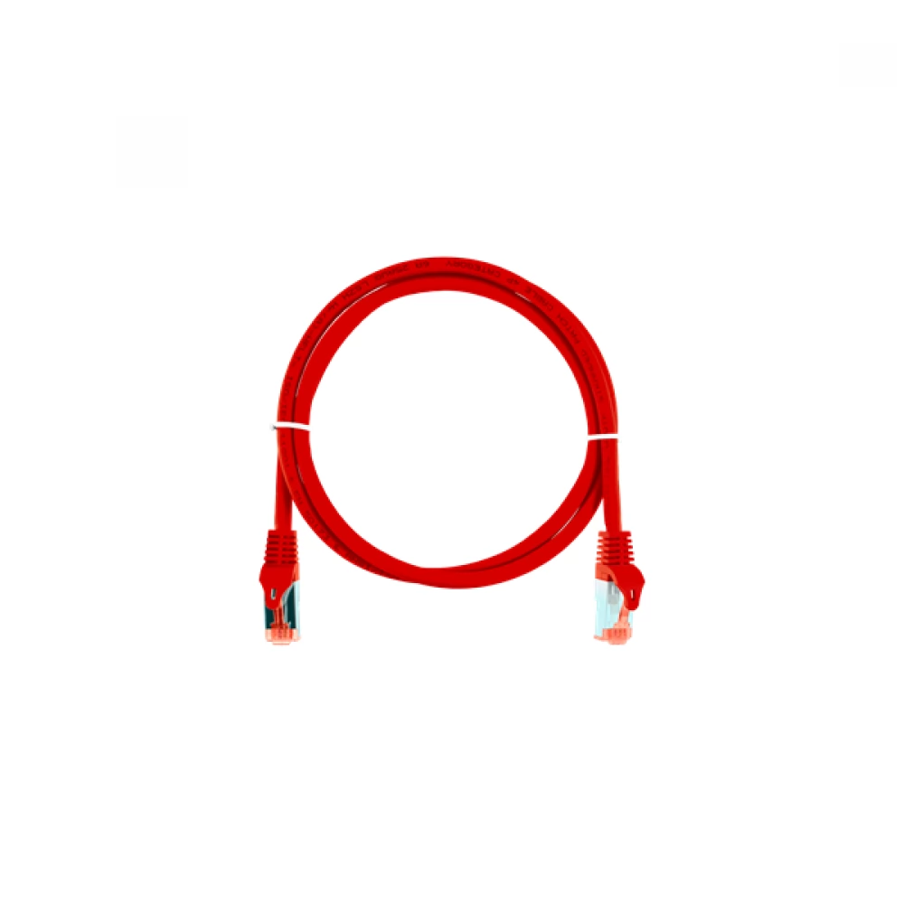 NIKOMAX UTP CAT6 veza Crvena 10m NMC-PC4UE55B-ES-100-C-RD