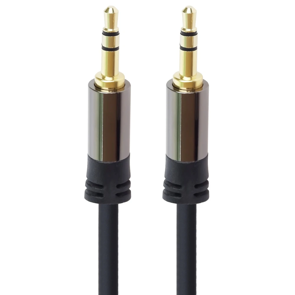 PREMIUMCORD Jack Connector Black 5m kjqmm5