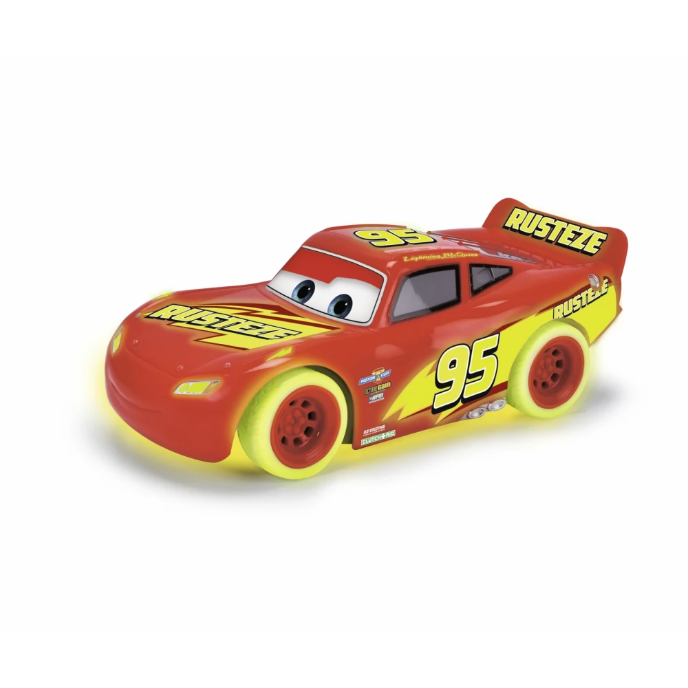 JADA TOYS Glow Racers Cars Lightning McQueen night Backlit