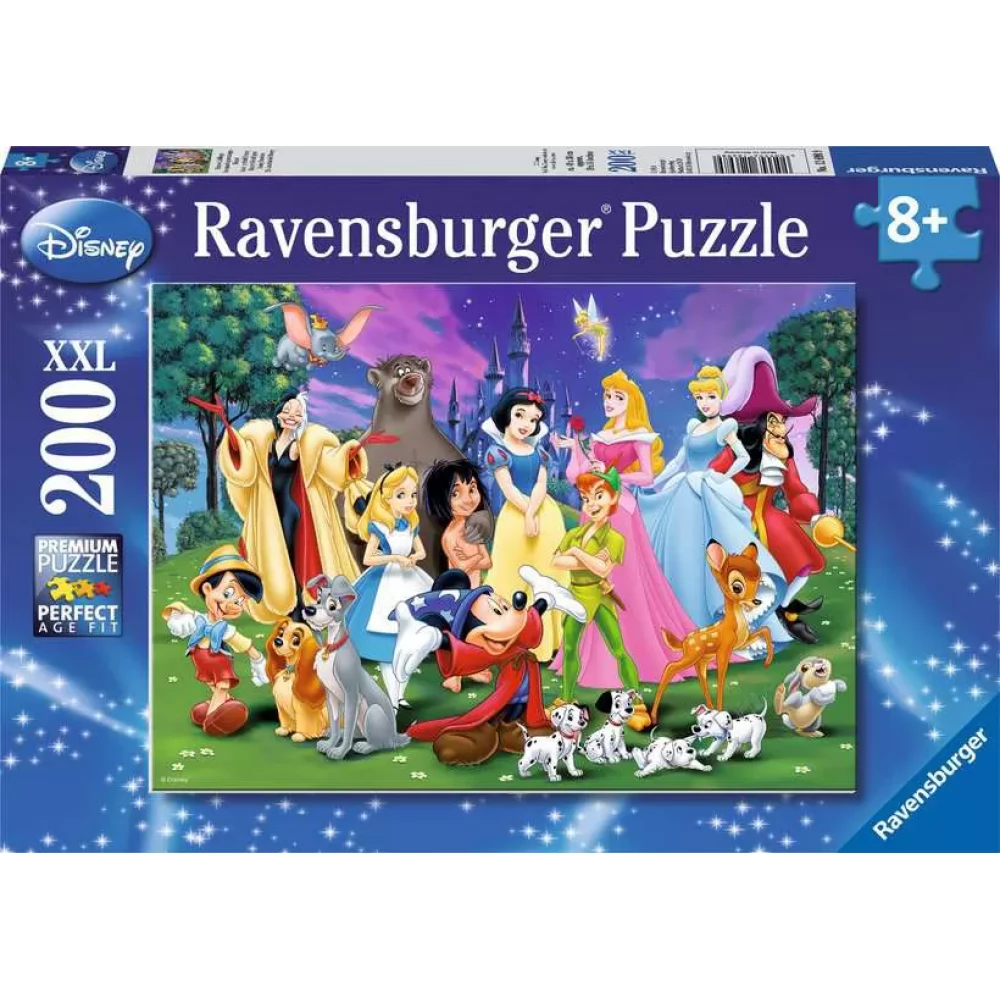 RAVENSBURGER XXL Puzzle játék 200 darabos Disney kedvencek