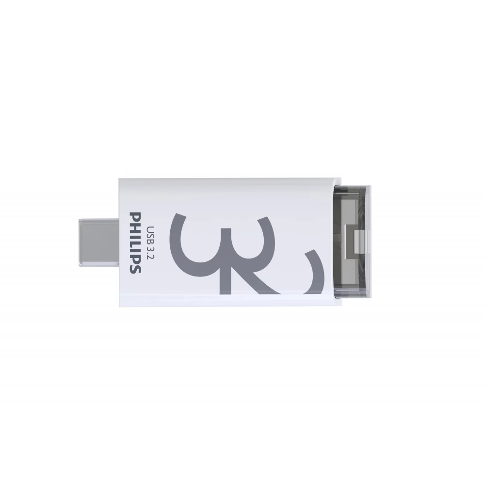 PHILIPS USB 32GB USB 3.2 Gen 1 Type C Bijelo-Sivo
