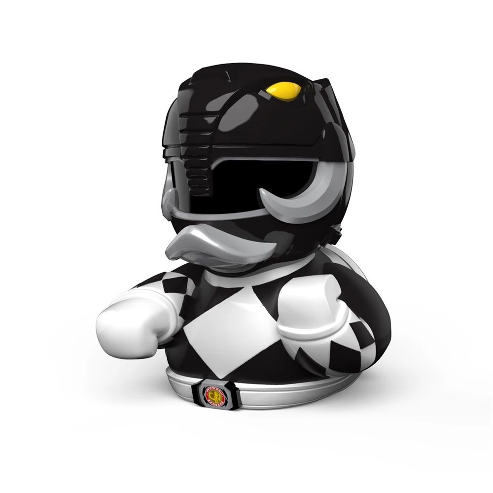 NUMSKULL TUBBZ Cosplaying Ducks - Power Rangers Fekete Ranger kacsa figura limitált kiadás