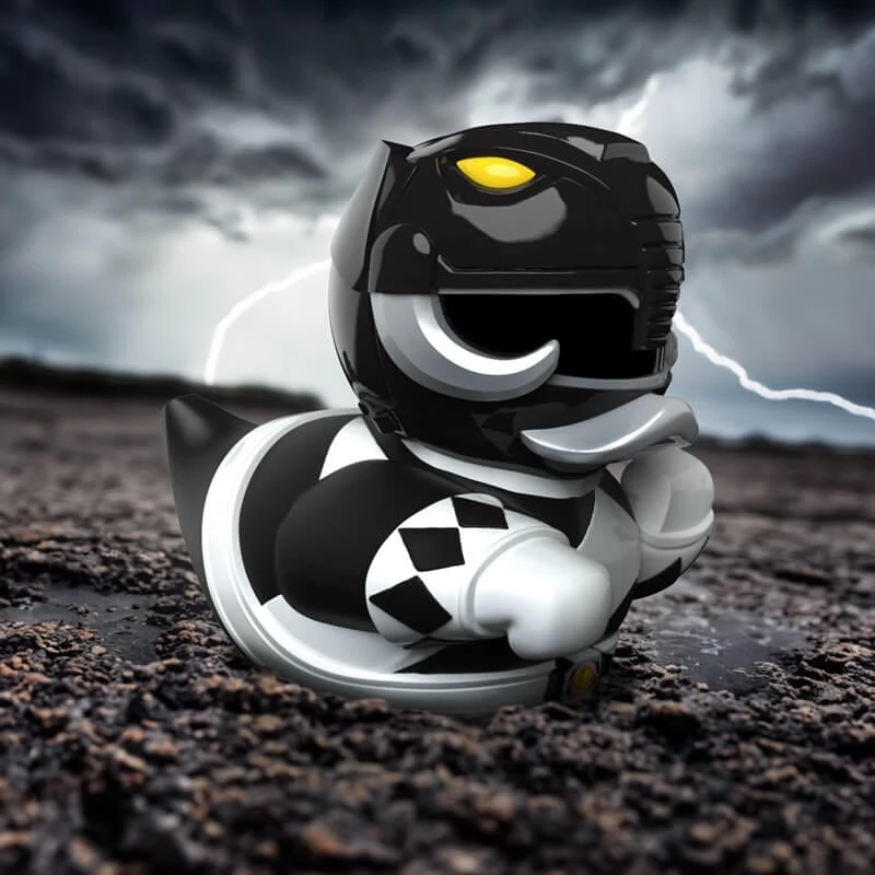 NUMSKULL TUBBZ Cosplaying Ducks - Power Rangers Black Ranger duck ...