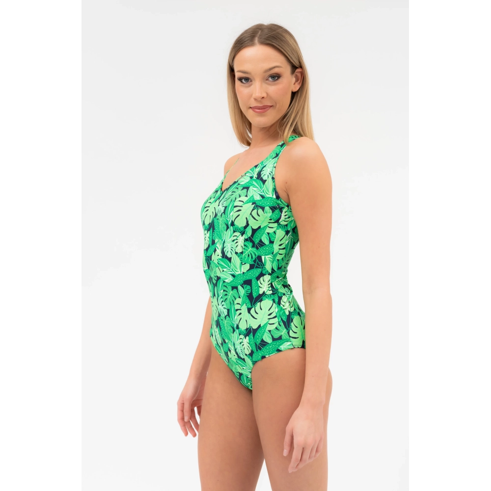 BUDMIL One-piece fürdőruha Female XL green