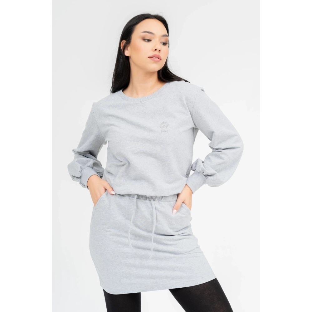 BUDMIL LEZSER PAMUT Dress Female S grey melanzs