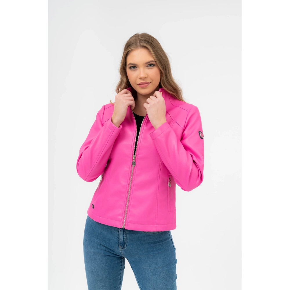 BUDMIL pleather dzseki Female XS pink