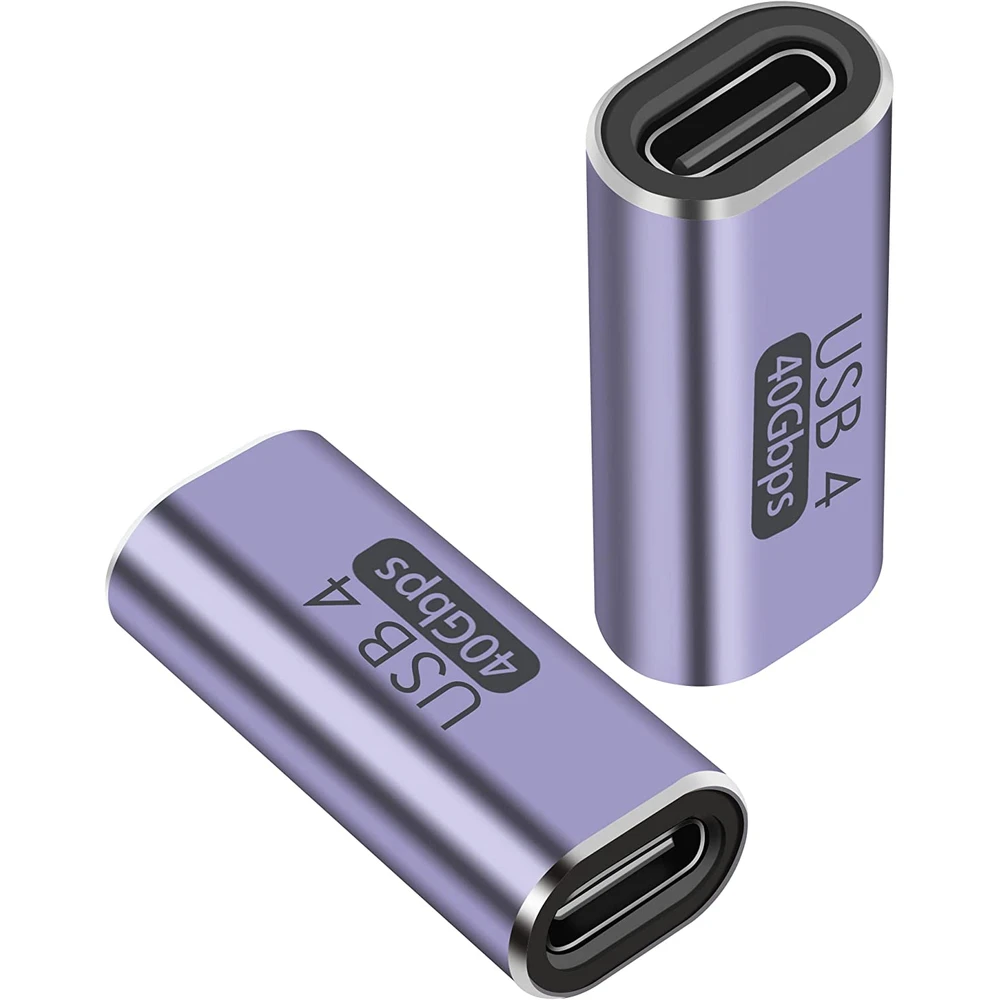 PREMIUMCORD USB 4.0 Type C coupling Gray 3cm KUR31-37