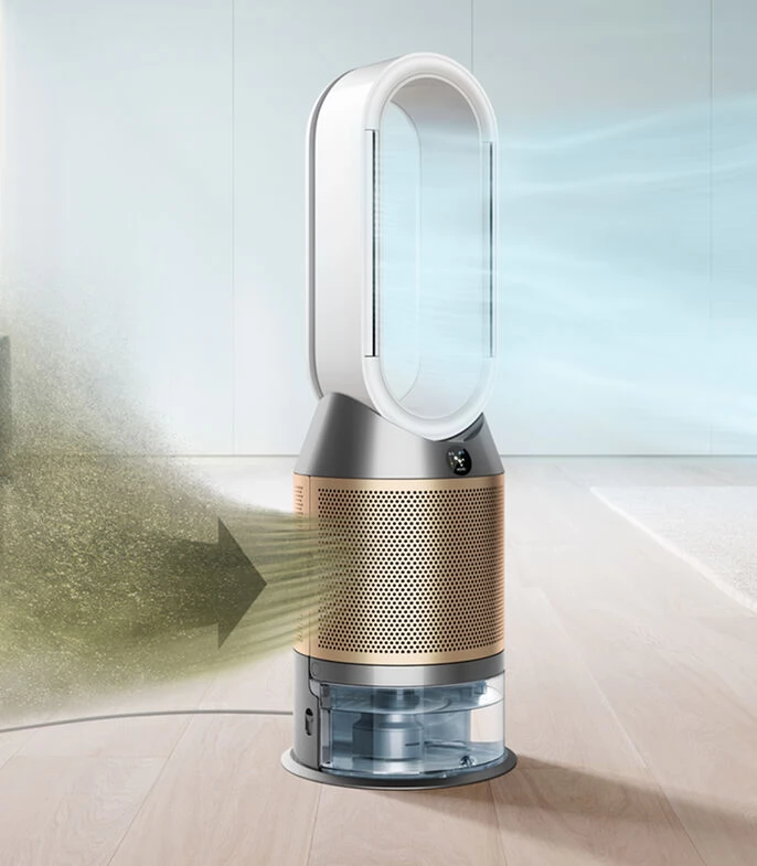 空気清浄機・イオン発生器 dyson purifier hot+cool formaldehyde Dyson Purifier Hot+Cool Formaldehyde HP09 | Nickel/Gold