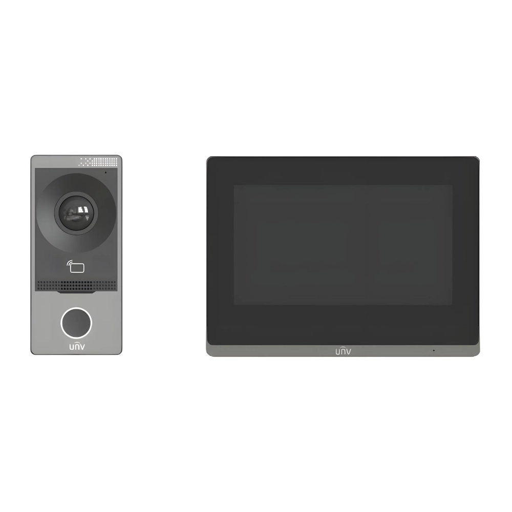 UNIVIEW KIT/201S/372S 1 lakásos kaputelefon KIT