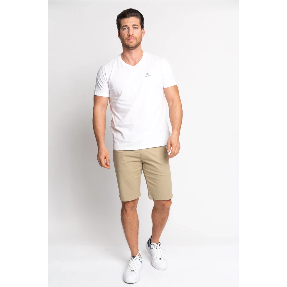 BUDMIL Canvas bermuda Man M beige