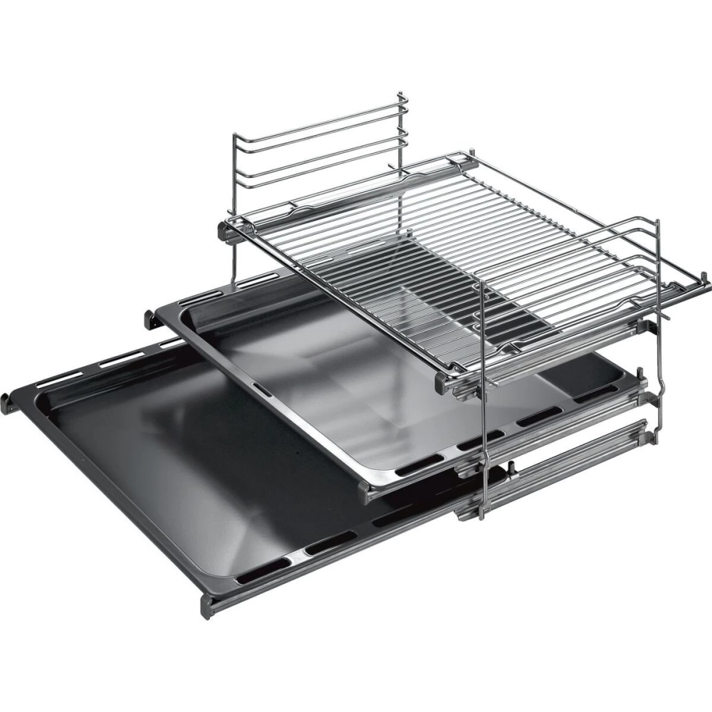 BOSCH HEZ438301 Teleszkópos Sütő sínek 3 szintes Ezüst