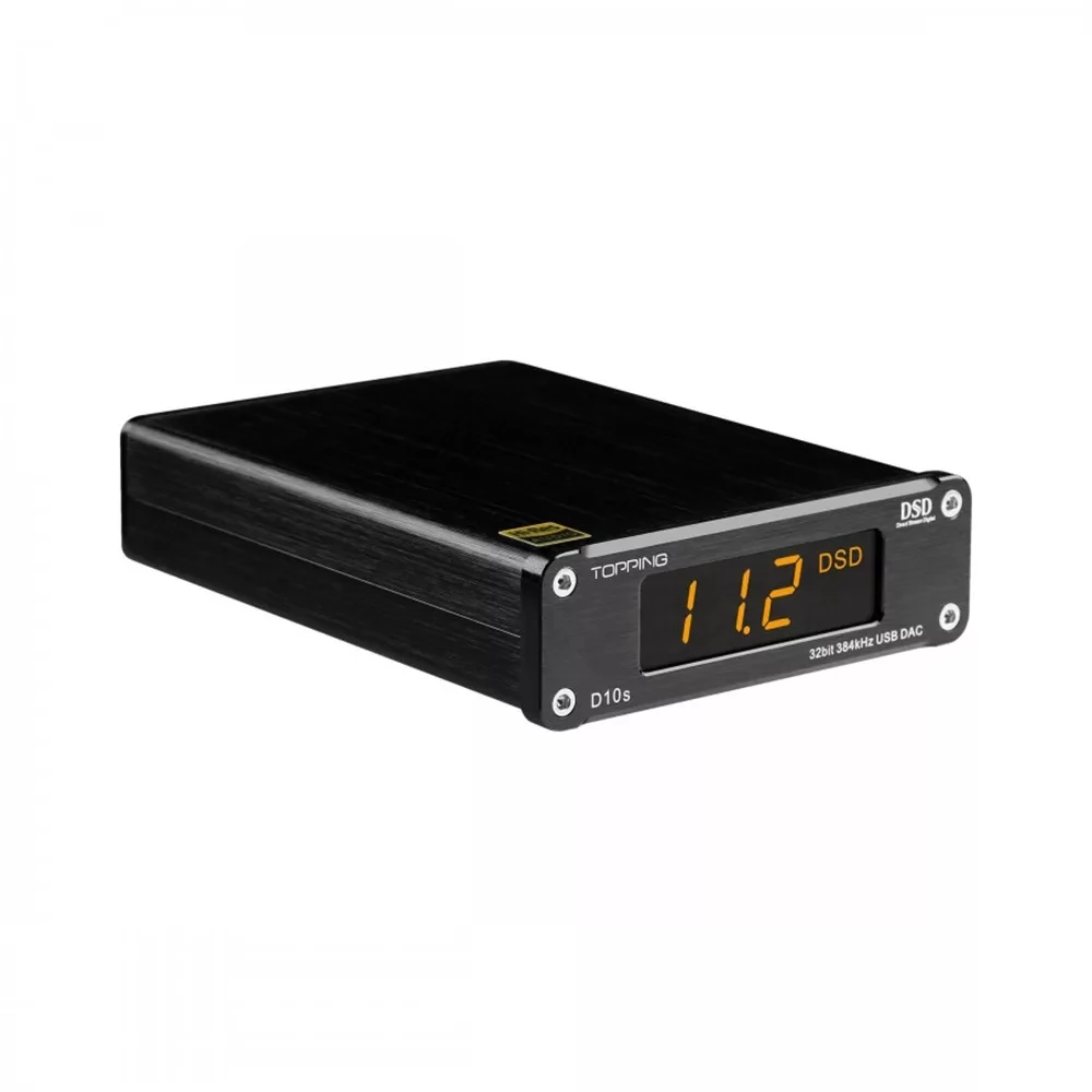 topping D10（トッピングD10）BusPower-Pro2 セット TOPPING D10S Table USB DAC 32bit 384KHz DSD256 Black - iPoncomp.com