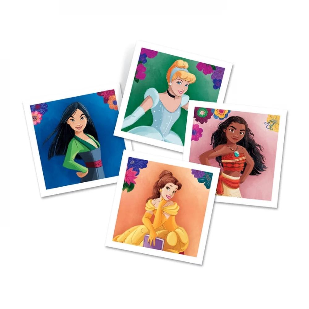 Memo Princesses Clementoni – Jeu De Mémoire 48 Cartes Disney, Association Visuelle Dès 3 Ans
