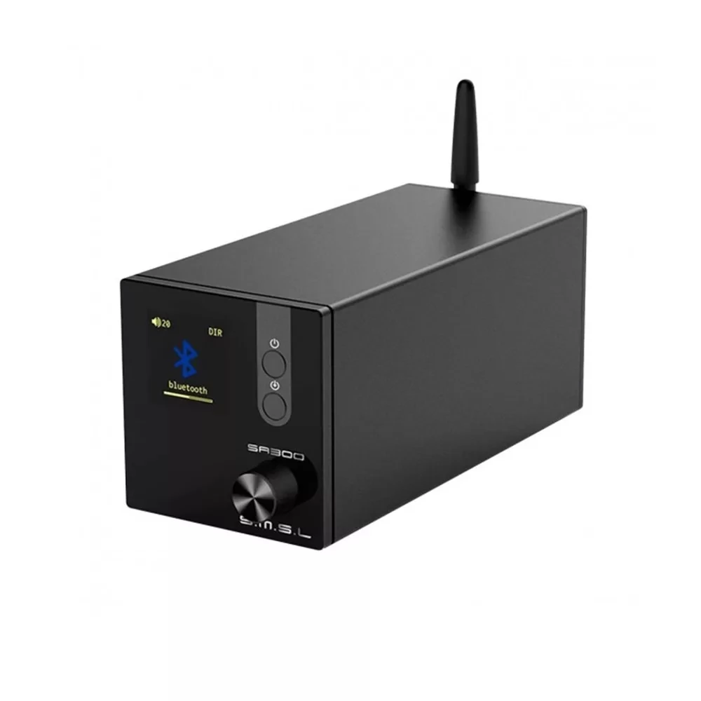 値下げ S.M.S.L SA300 / USB DAC SMSL SA300 Table stereo amplifier USB DAC Bluetooth Black
