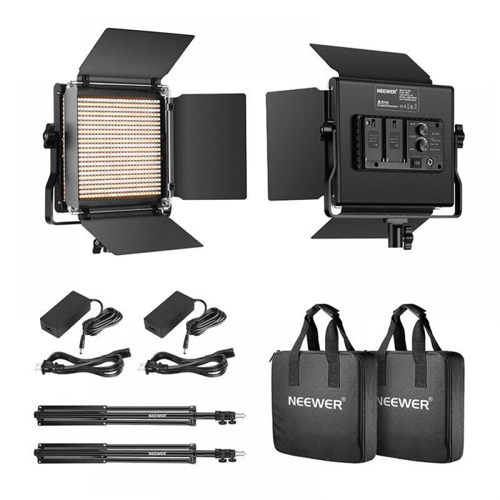 NEEWER 660 Bi Color LED 40W 3200-5600K studio light box - iPoncomp.com