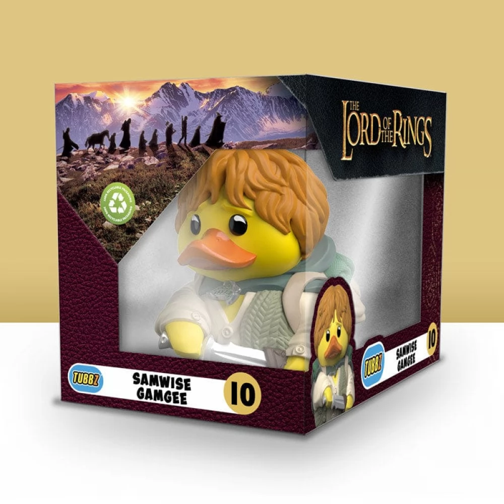 NUMSKULL TUBBZ Cosplaying Ducks - A rings Ura Samwise Gamgee duck figura boxed variant