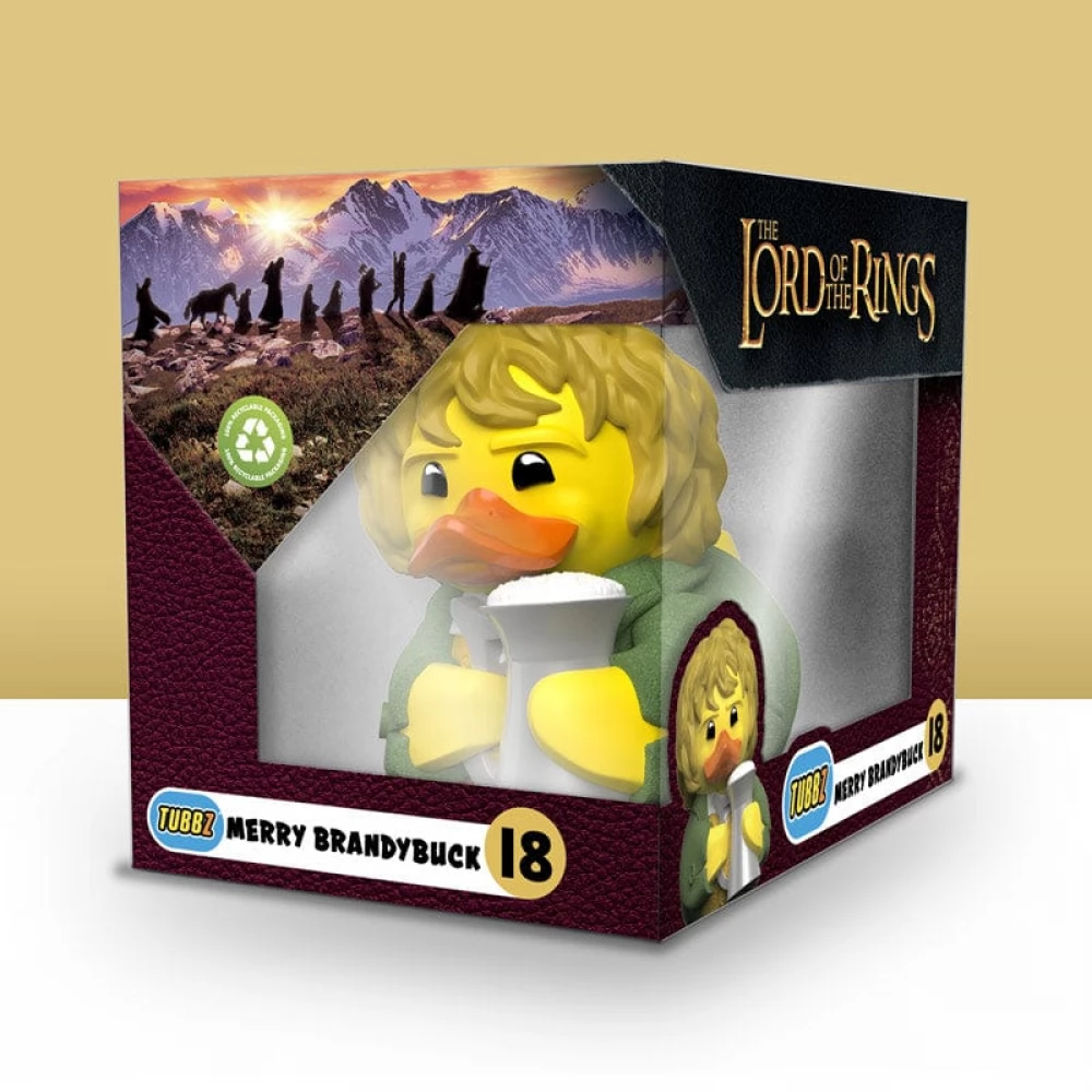 NUMSKULL TUBBZ Cosplaying Ducks - A rings Ura Merry Brandybuck duck figura boxed variant