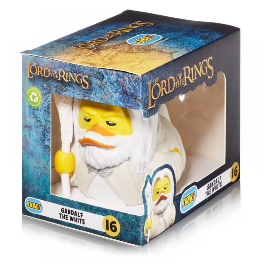 NUMSKULL TUBBZ Cosplaying Ducks - A rings Ura White Gandalf duck figura boxed variant