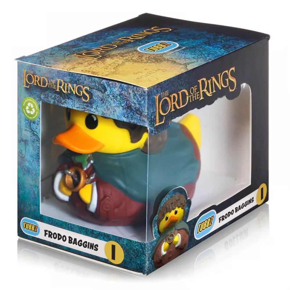 NUMSKULL TUBBZ Cosplaying Ducks - A rings Ura Baggins Frodó duck figura boxed variant